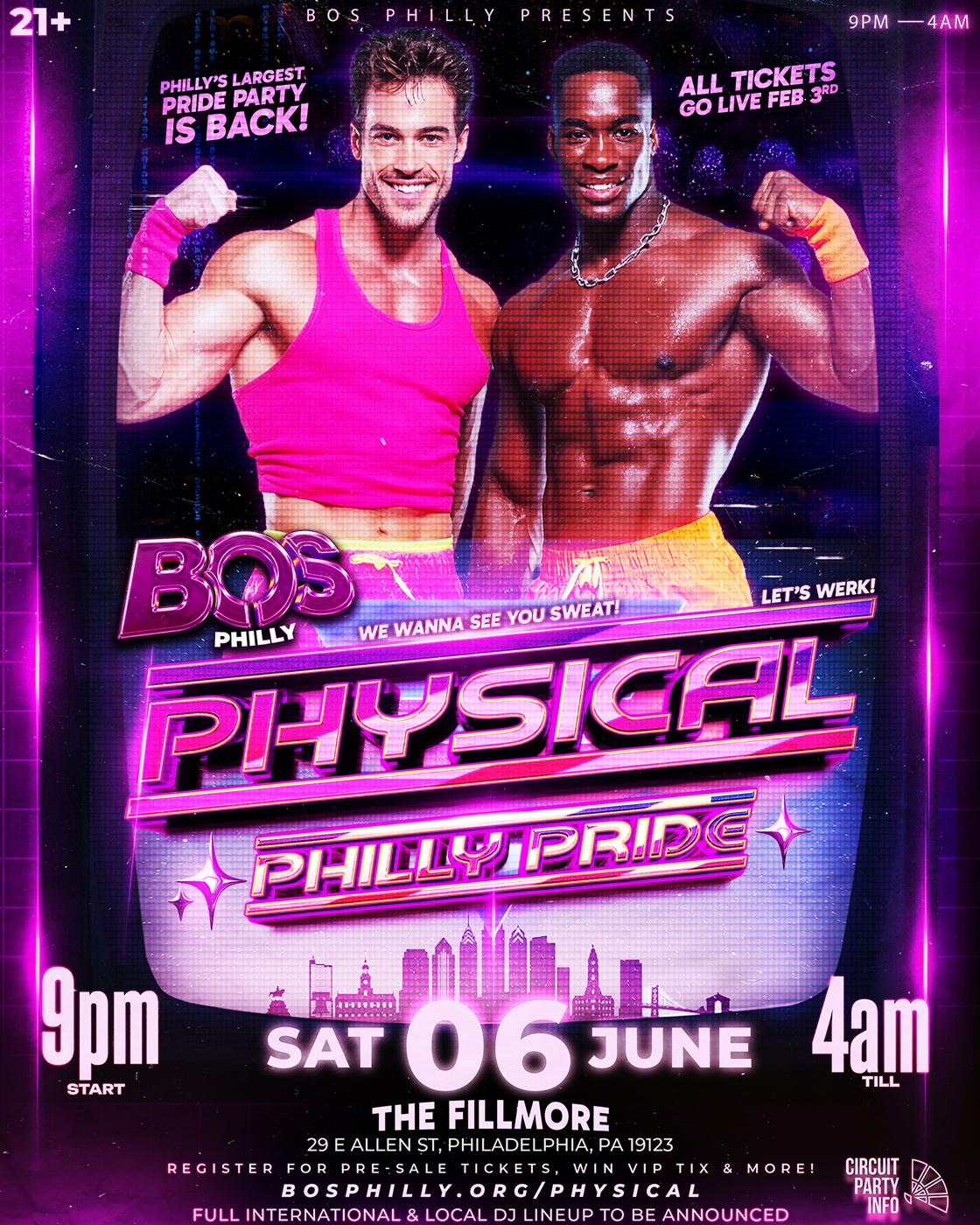 Bos Philly Pride: Physical