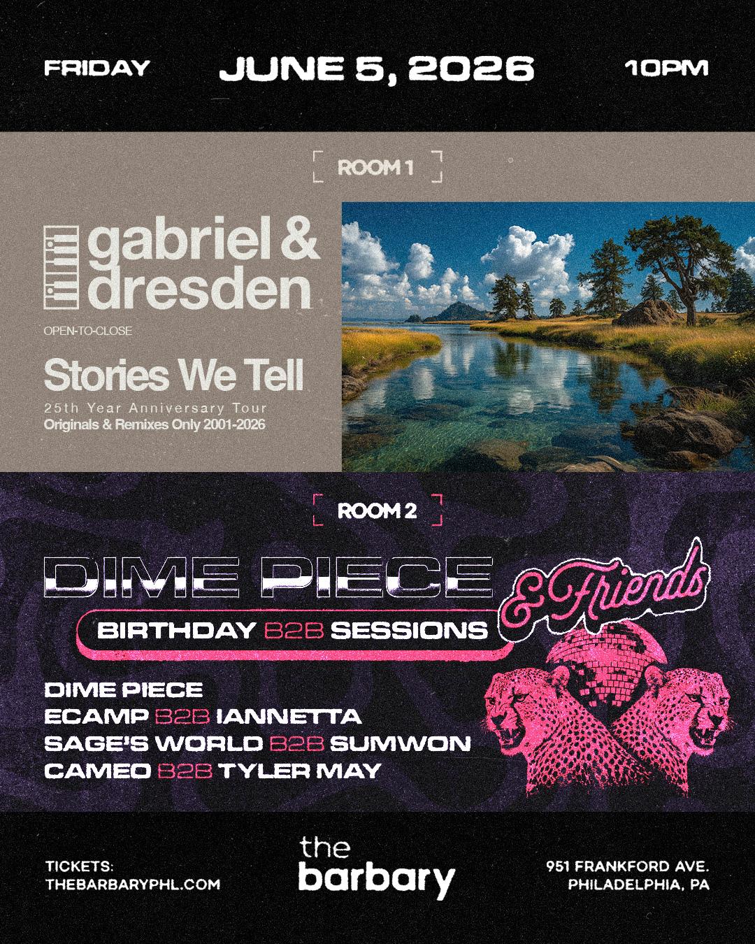 Gabriel & Dresden X Dime Piece