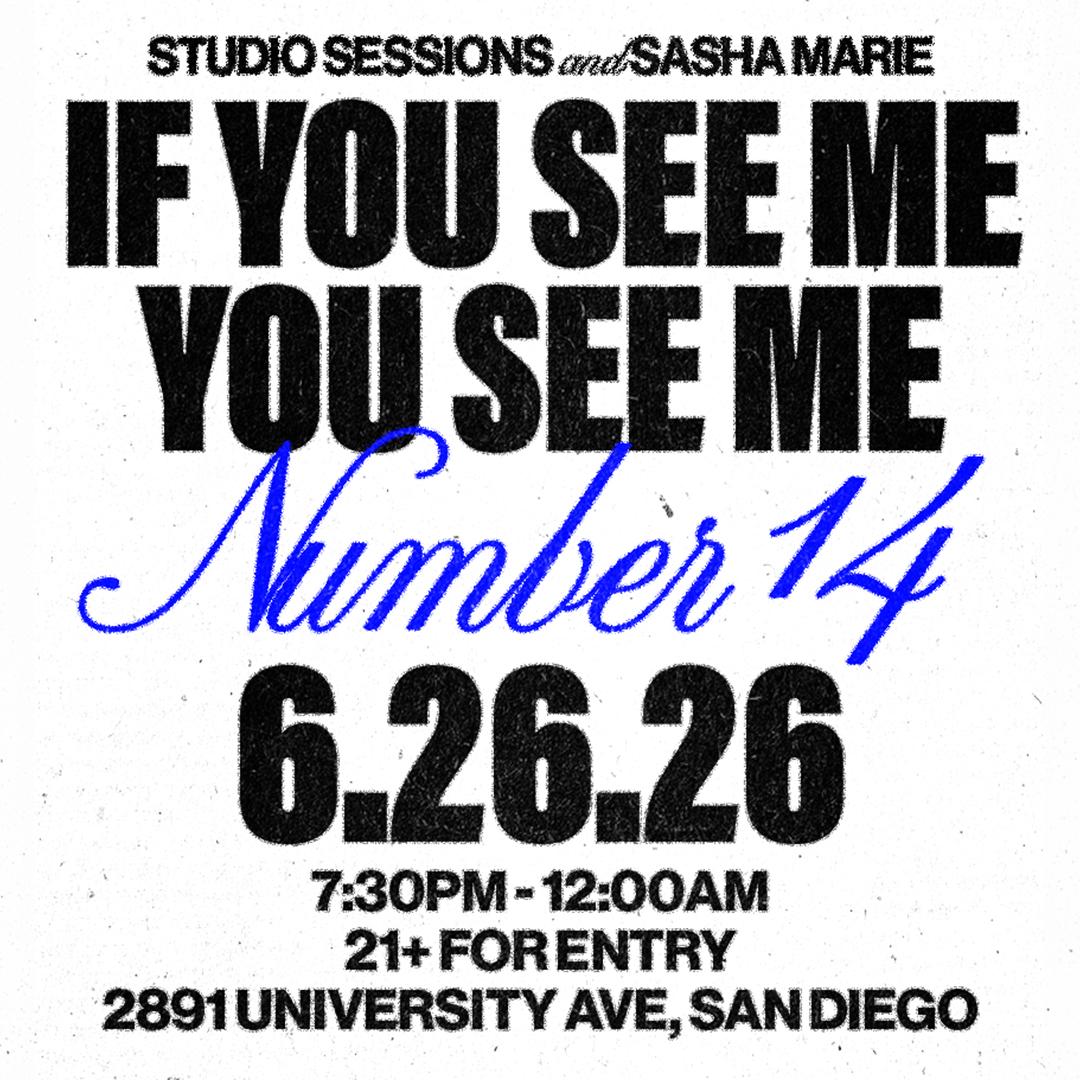 If You See Me You See Me No. 14