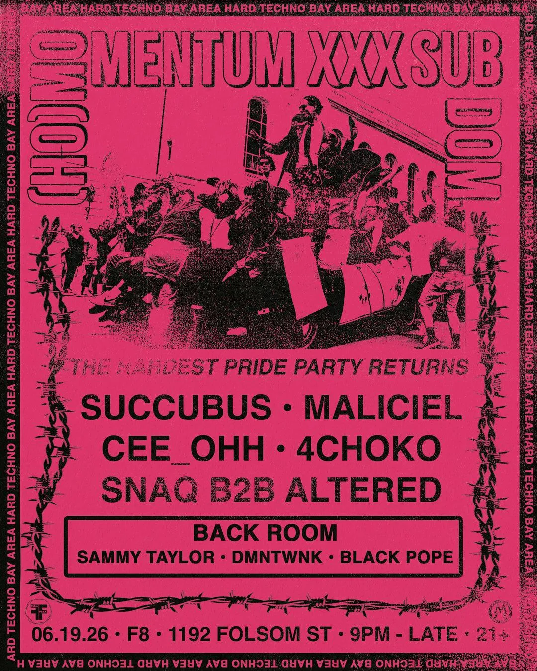 (Ho)Momentum Xxx Subdom: The Hardest Pride Party