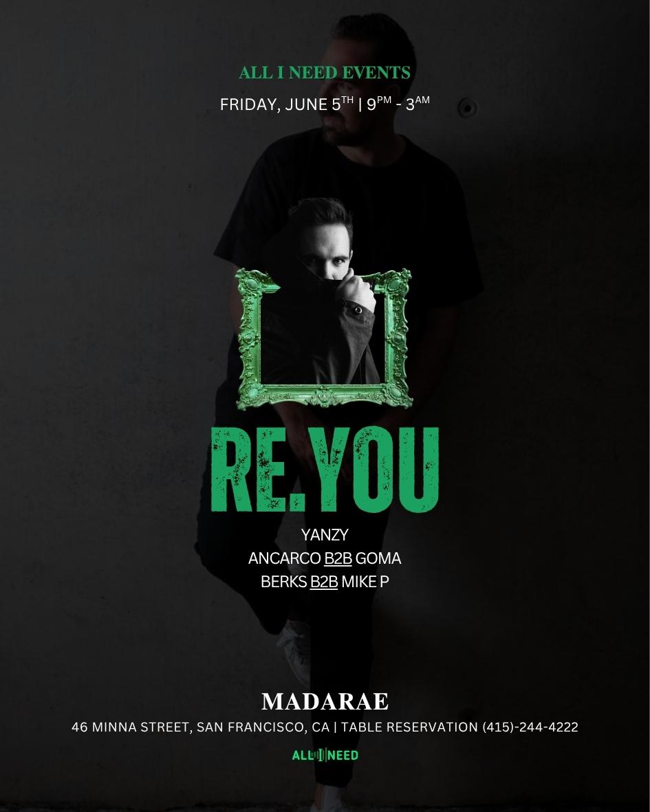 Re.You (Afro House & Melodic House) At Madarae