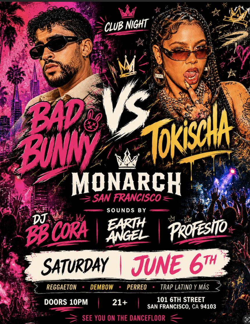 Bad Bunny Vs Tokischa Tribute Night