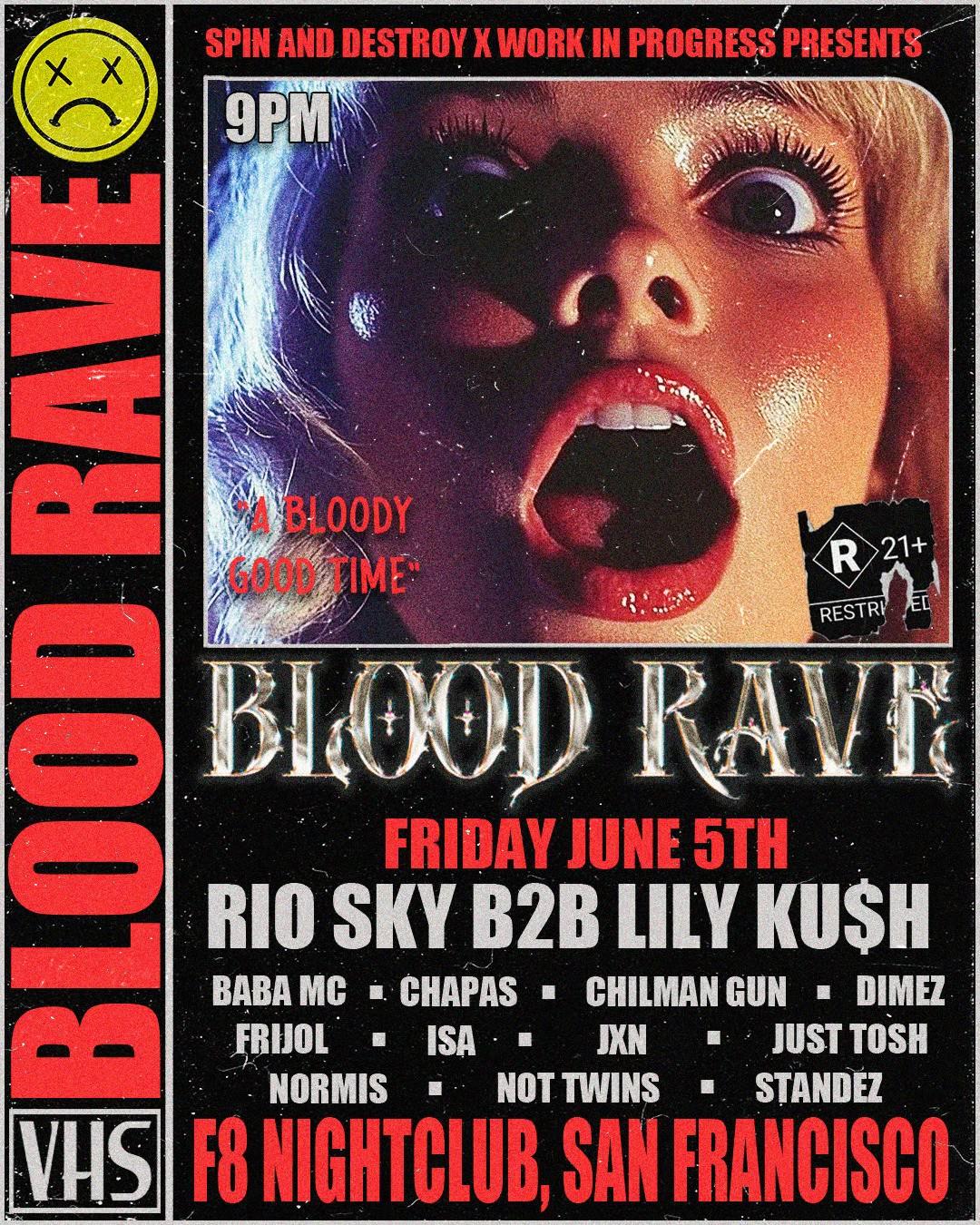 Spin And Destroy Present Blood Rave