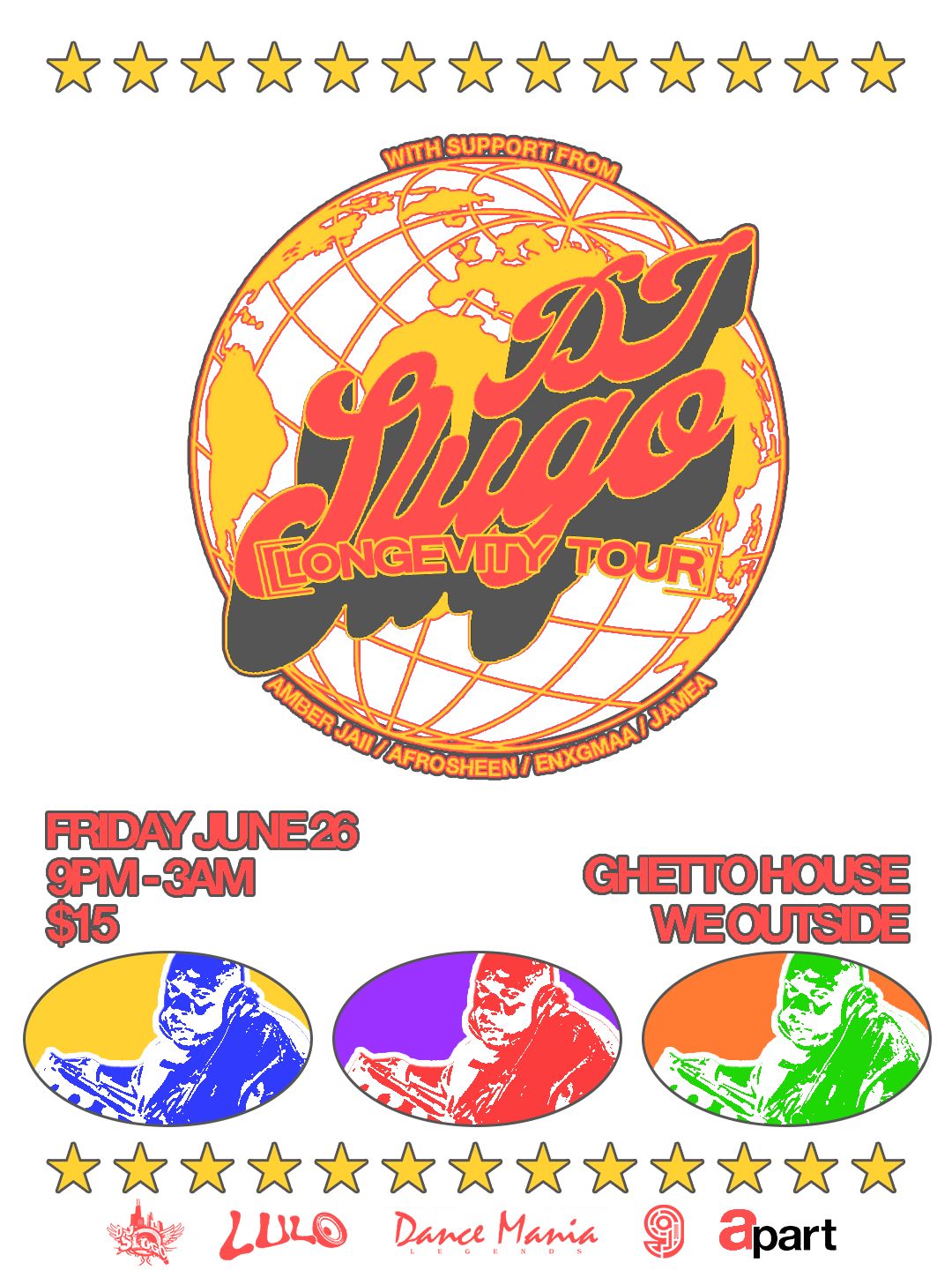 Lulo PRESENTS: DJ Slugo - Afrosheen - AMBER JAII - ENXGMAA - JAMEA