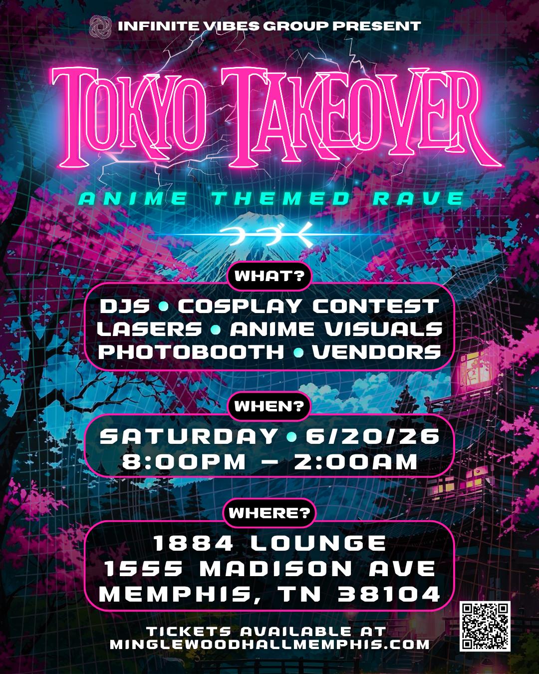 Tokyo Takeover: Anime X Rave