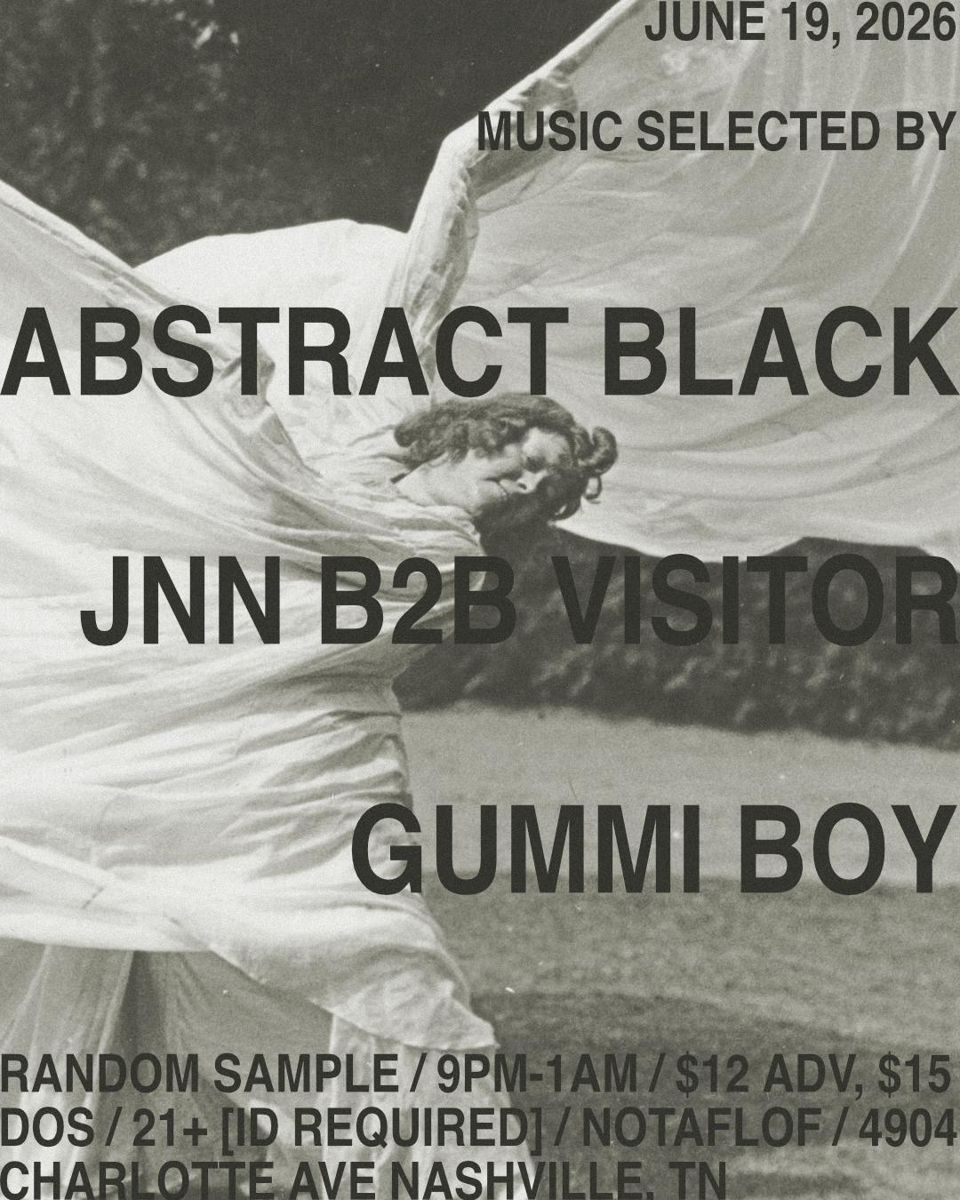 Abstract Black / Jnn B2B Visitor / Gummi Boy