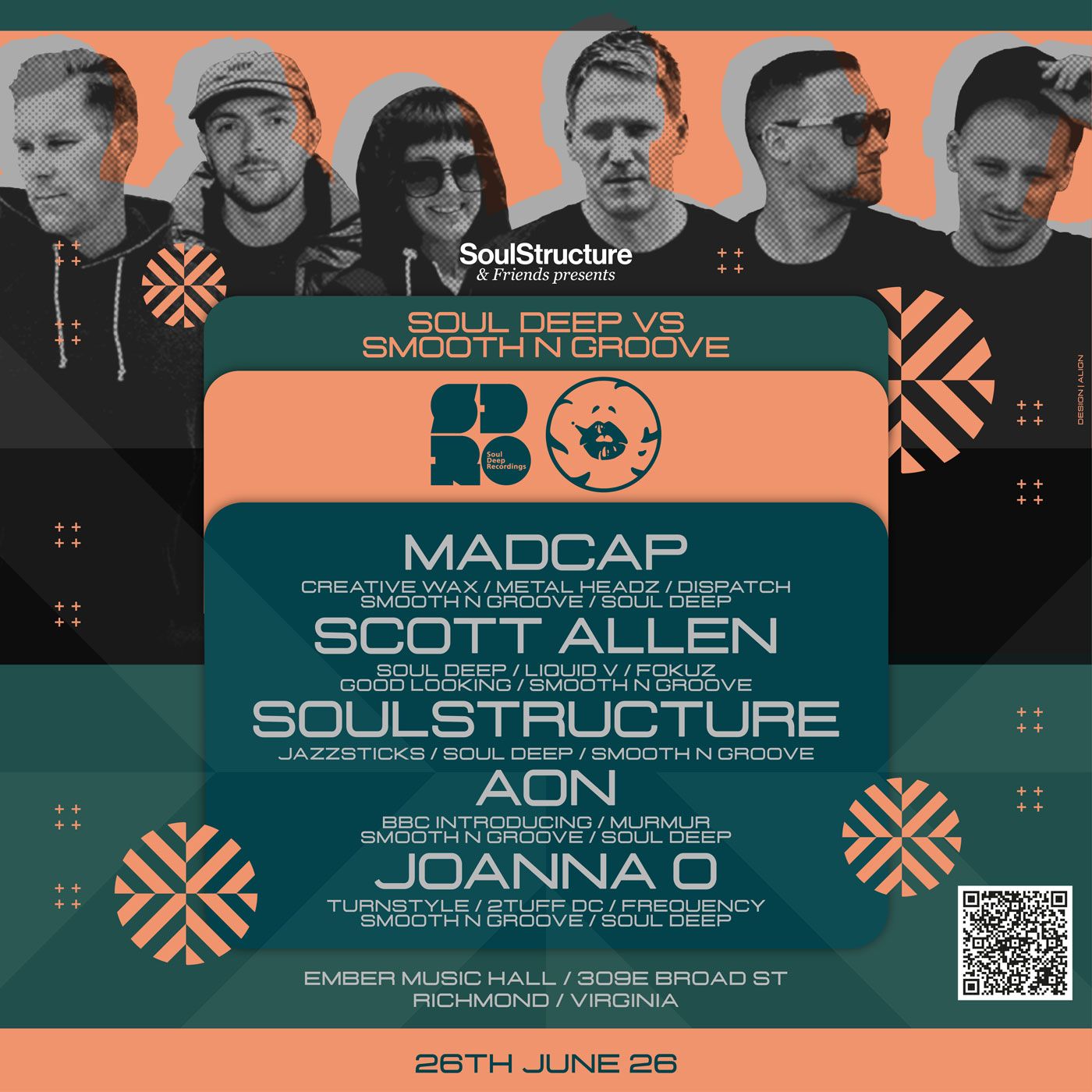 Drum & Bass : Soul Deep x Smooth N Groove Records