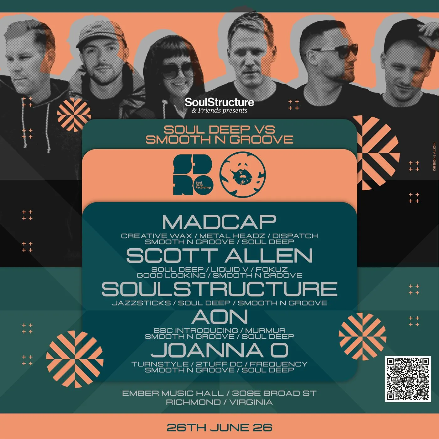 Drum & Bass : Soul Deep x Smooth N Groove Records