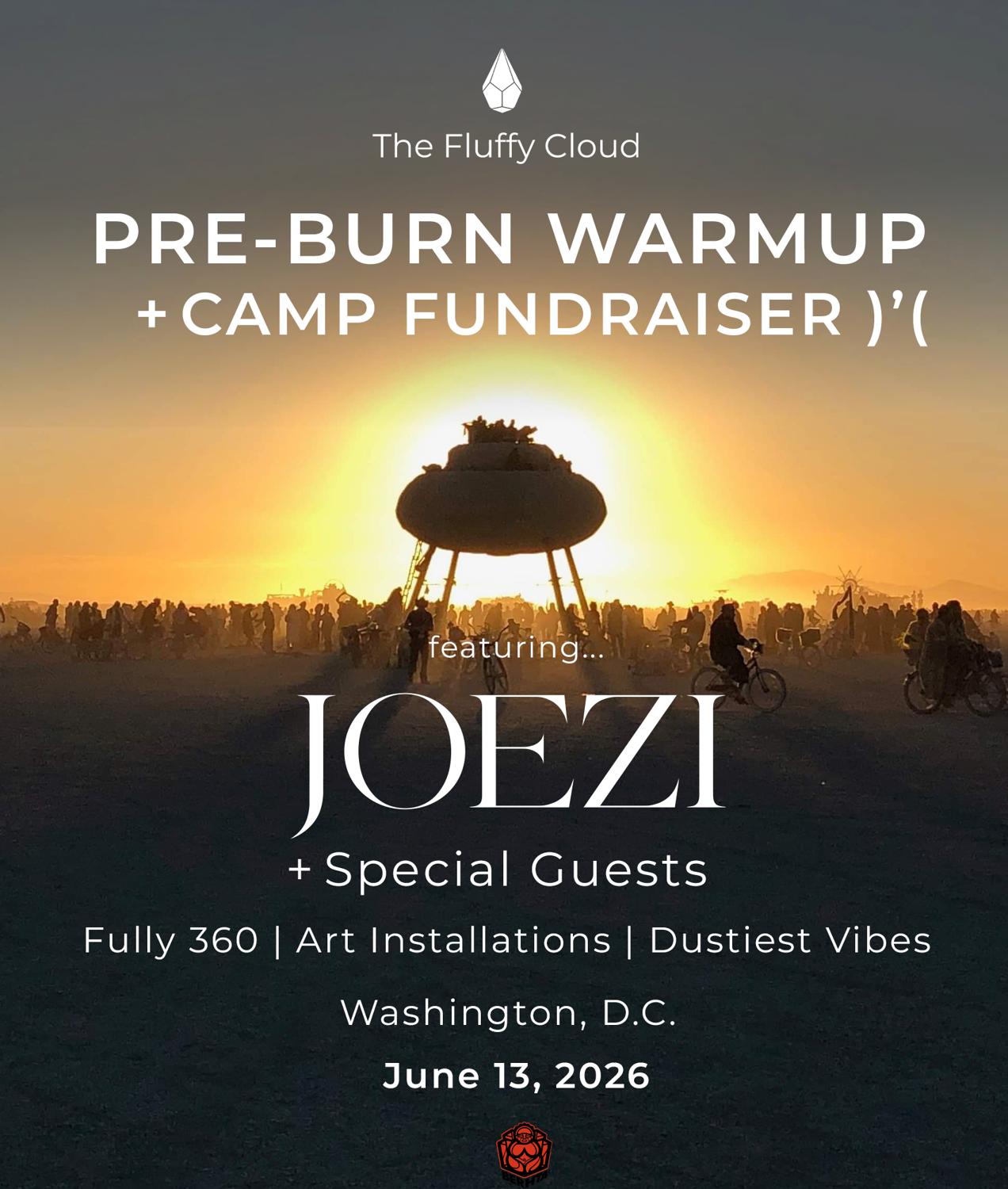 The Fluffy Cloud Feat. Joezi, Mobu + Tba (Burning Man Fundraiser)