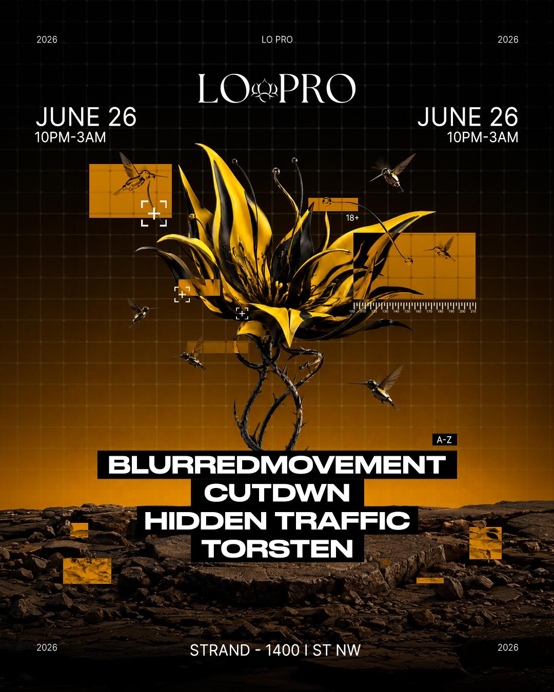 Blurred Movement X Cutdwn X Torsten