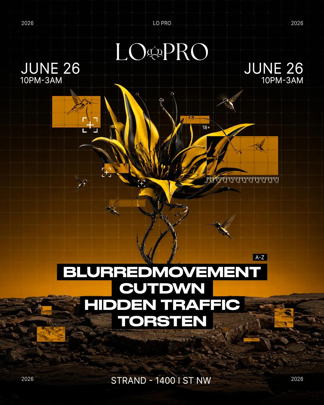 Blurred Movement X Cutdwn X Torsten