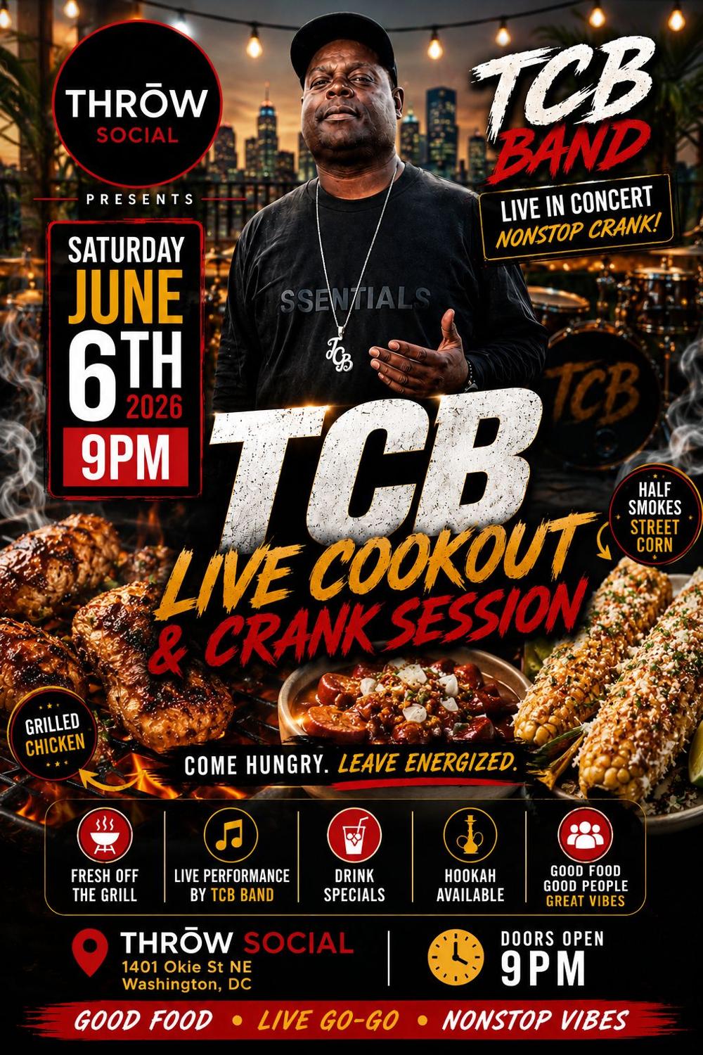 Tcb Live Cookout