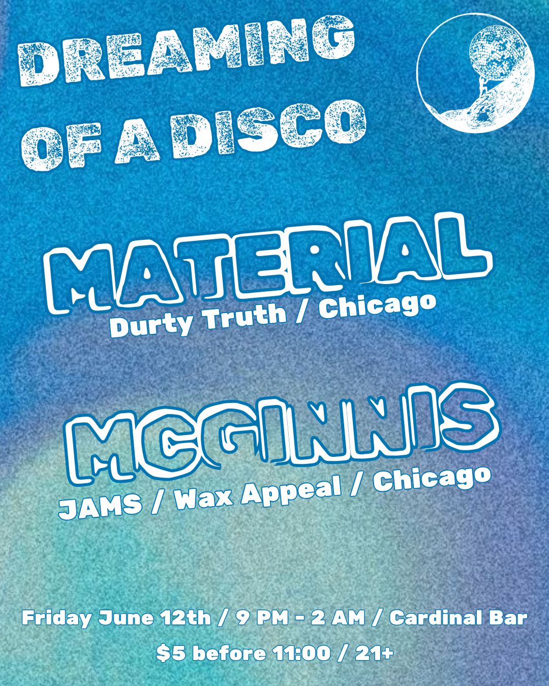 Dreaming of a Disco: Material
