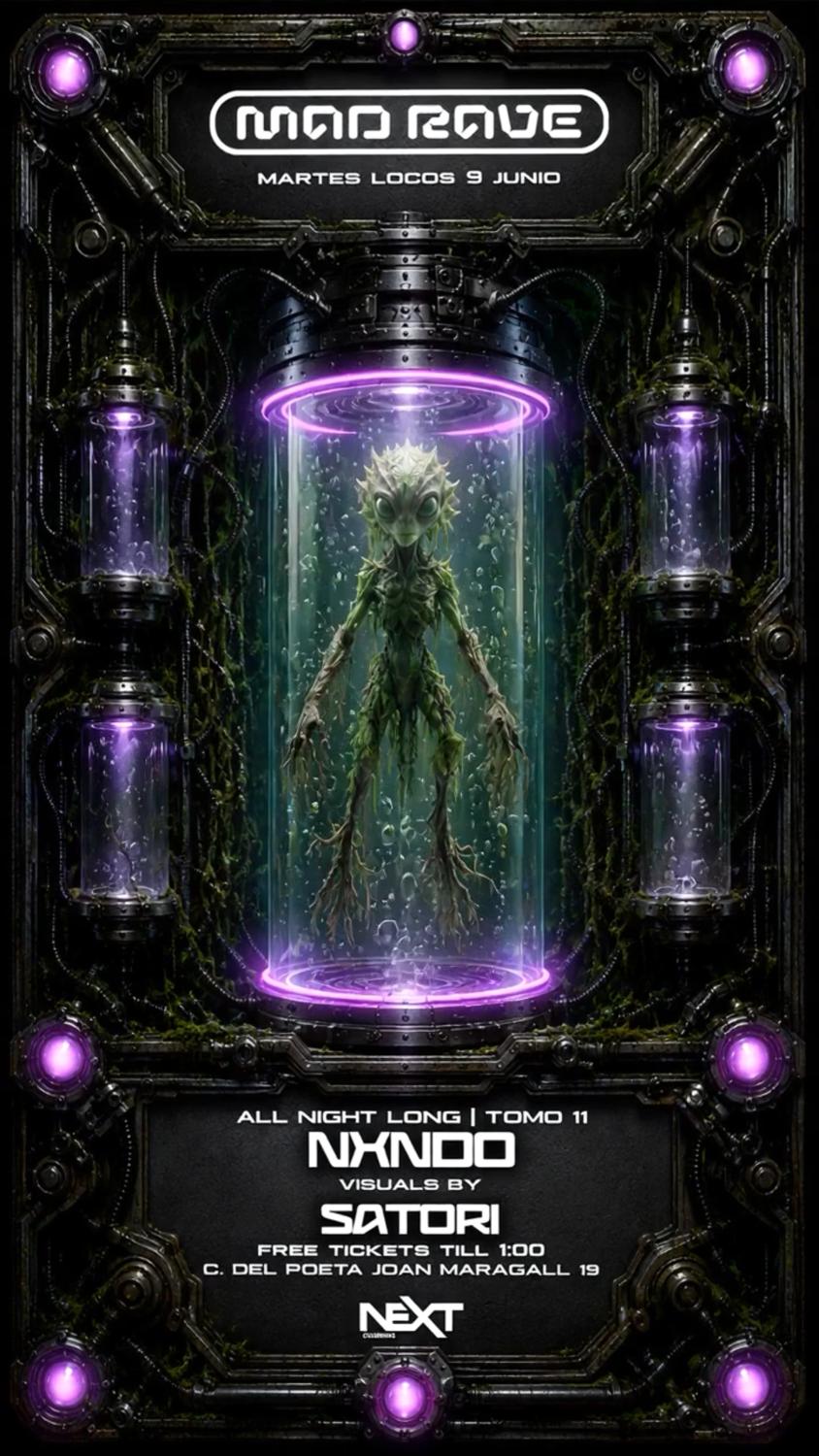 Mad Rave - Martes Locos