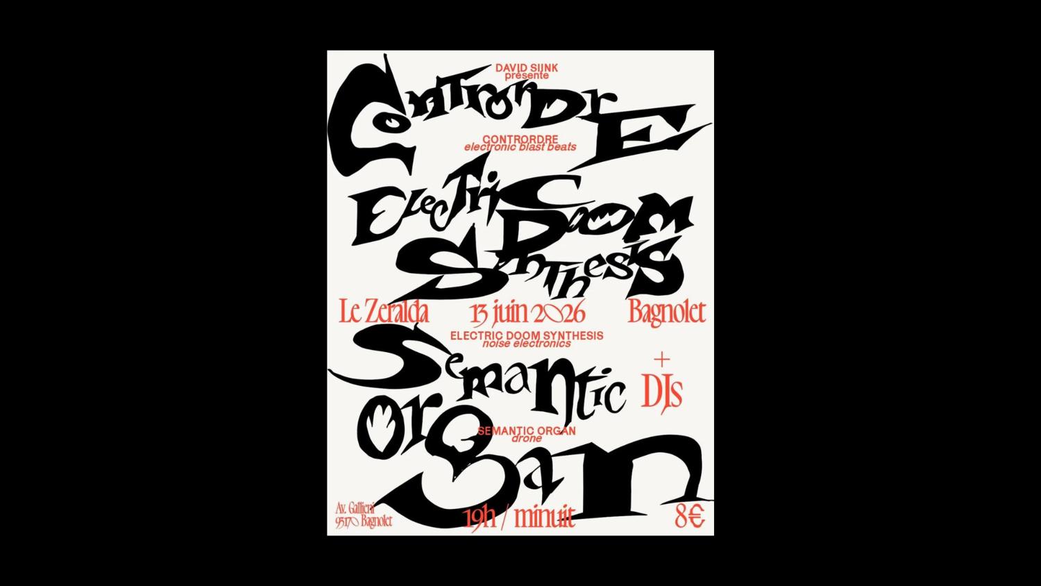 Contrordre, Electric Doom, Semantic Organ