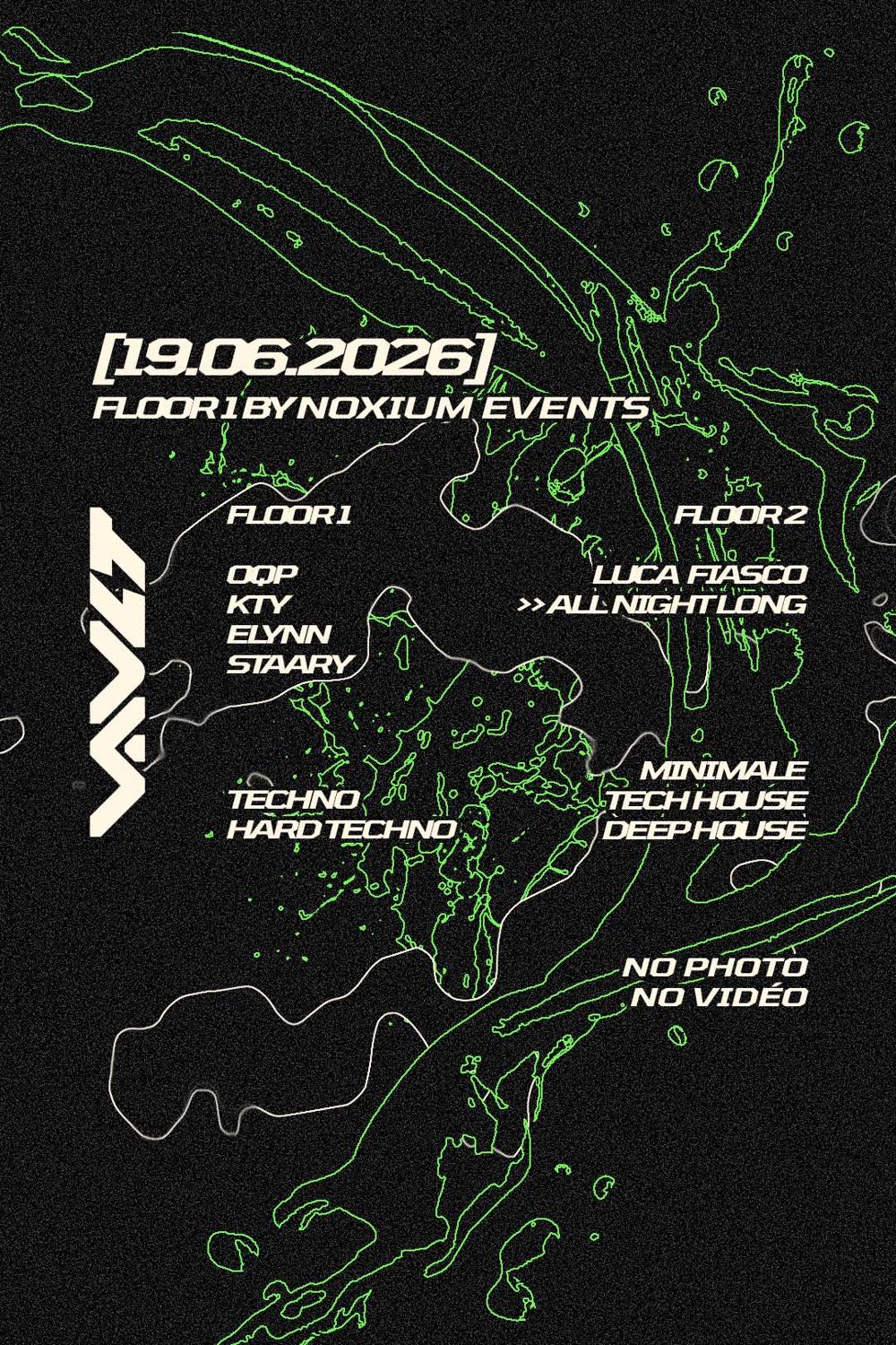 Vault - Floor 1 By Noxium / Floor 2 W/Luca Fiasco