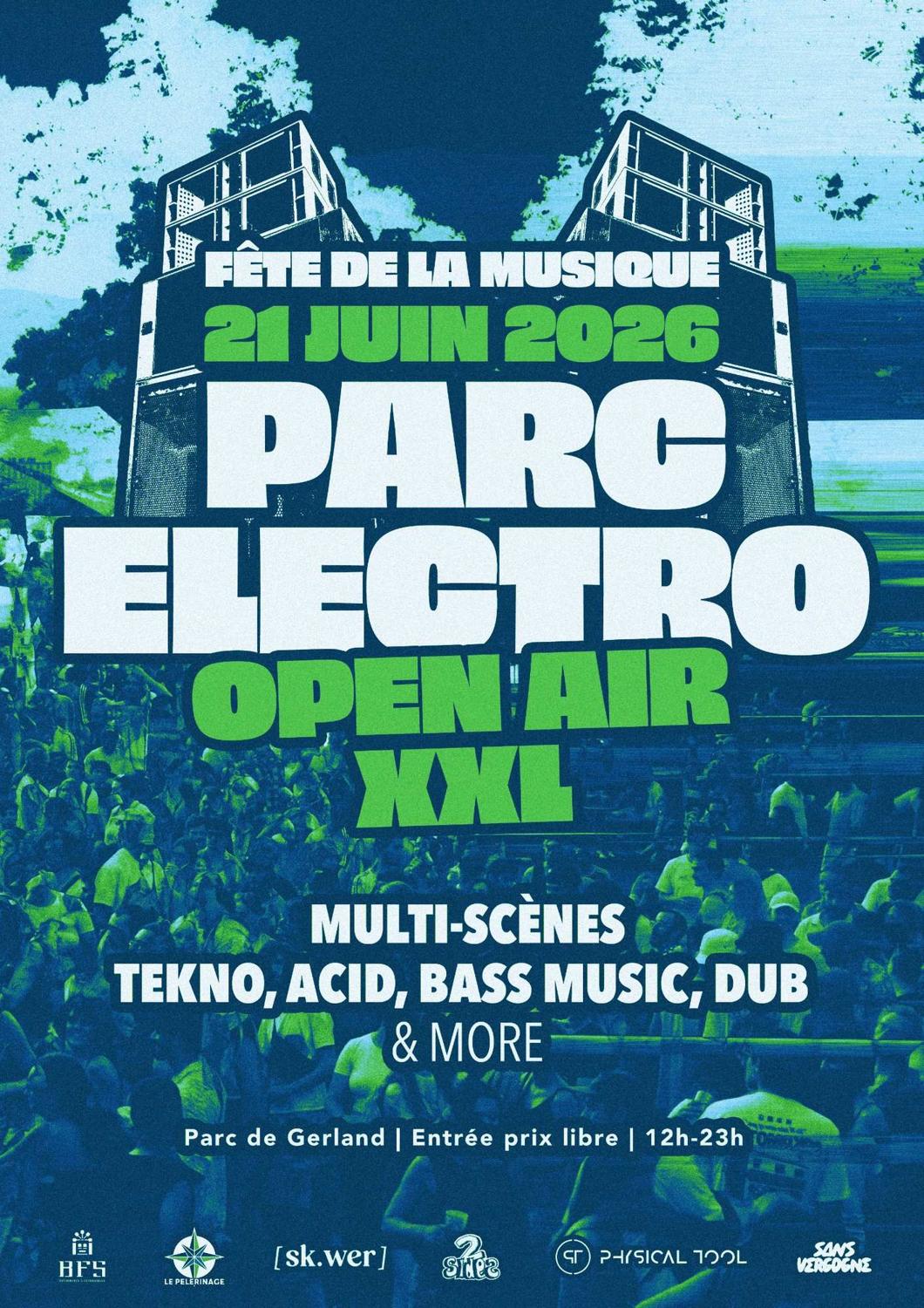 Open Air Fête De La Musique Parc Electro