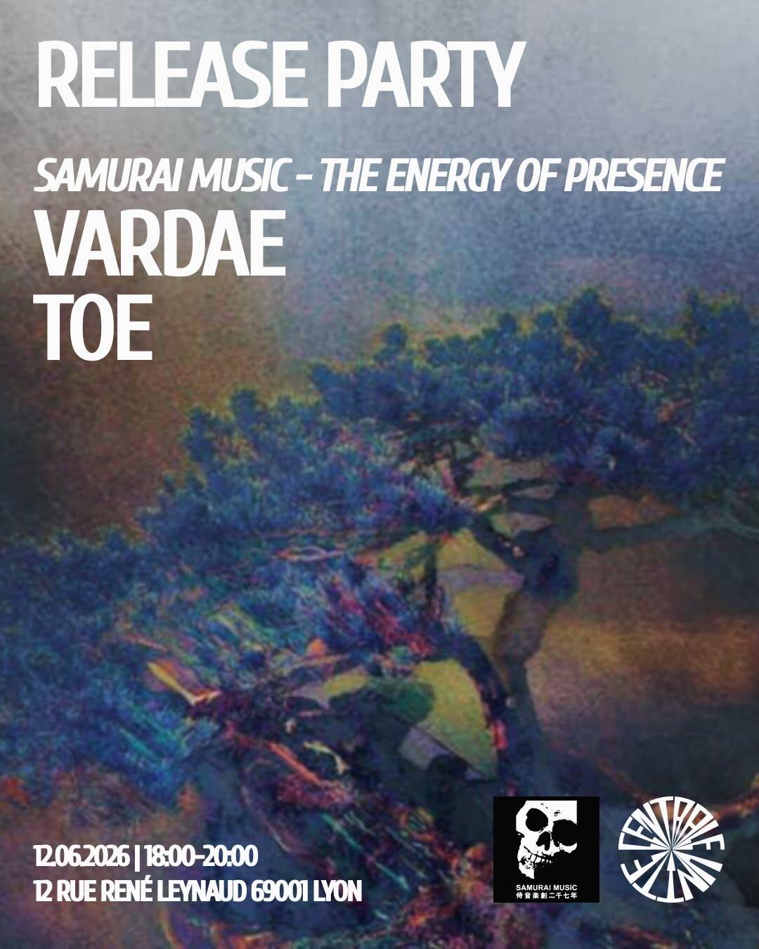 Vardae: The Energy Of Presence | Release Party