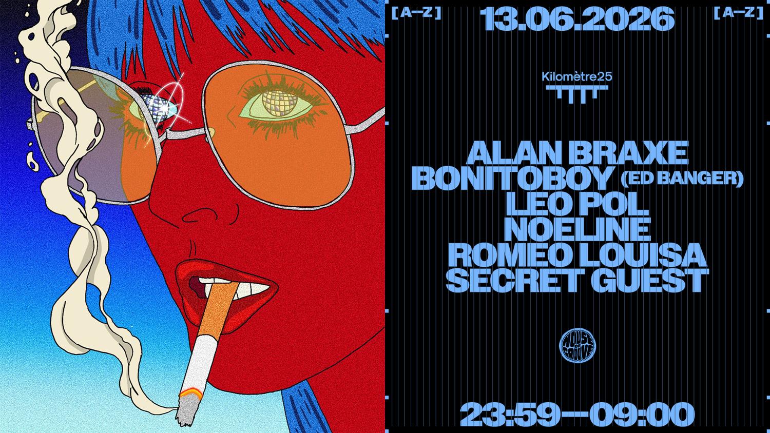 Open-Air House Of Groove: Leo Pol, Alan Braxe, Ed Banger