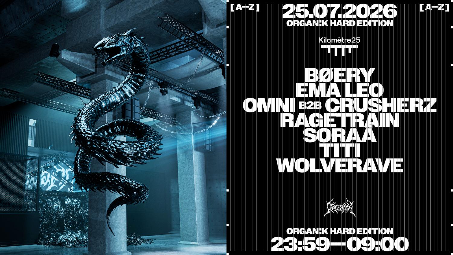 Organïk: Ragetrain, Bøery, Titi, Ema Leo, Soraä & More