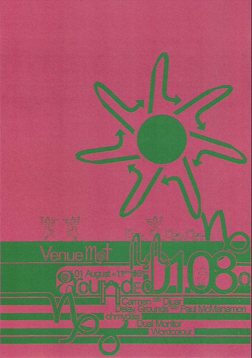 Grounded *Summer Melt* W. Dual Monitor, Wordcolour, Delay Grounds, Ohmydais