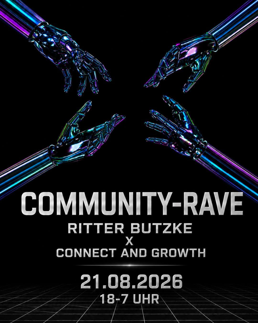 Community-Rave - free entry until 7pm