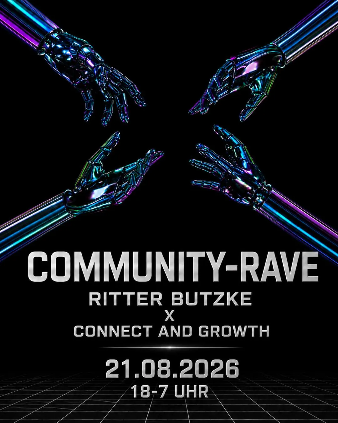 Community-Rave - free entry until 7pm