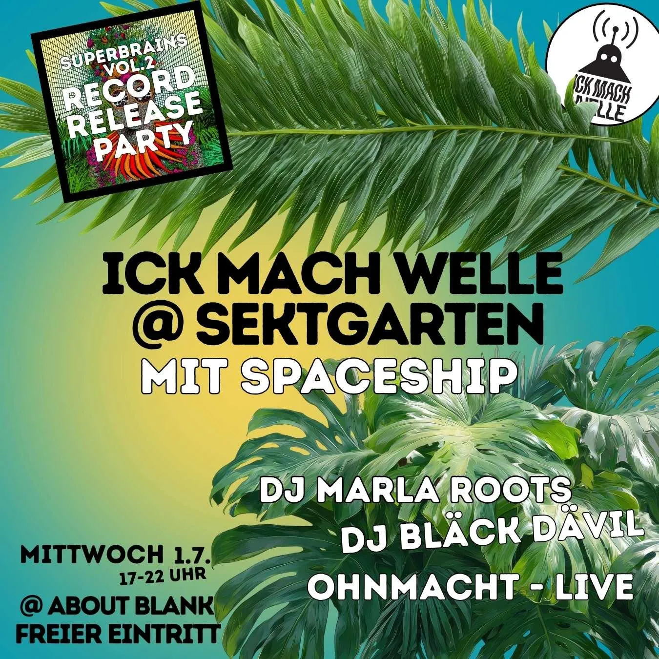 Ick Mach Welle X Spaceship