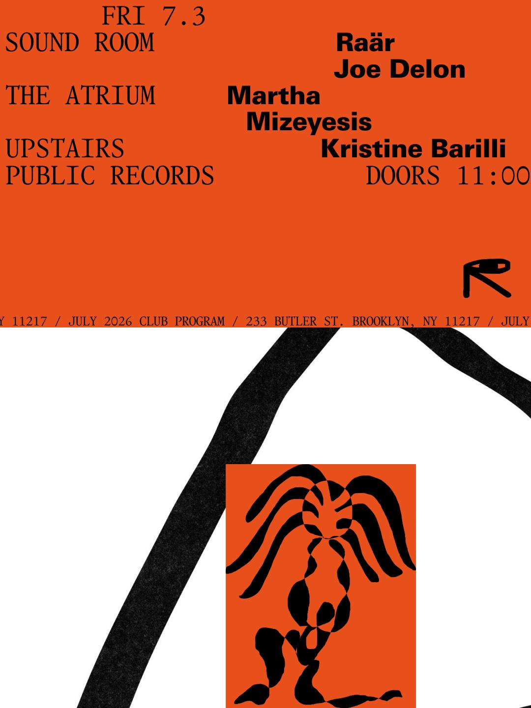 Raär, Joe Delon / Martha, Mizeyesis / Kristine Barilli