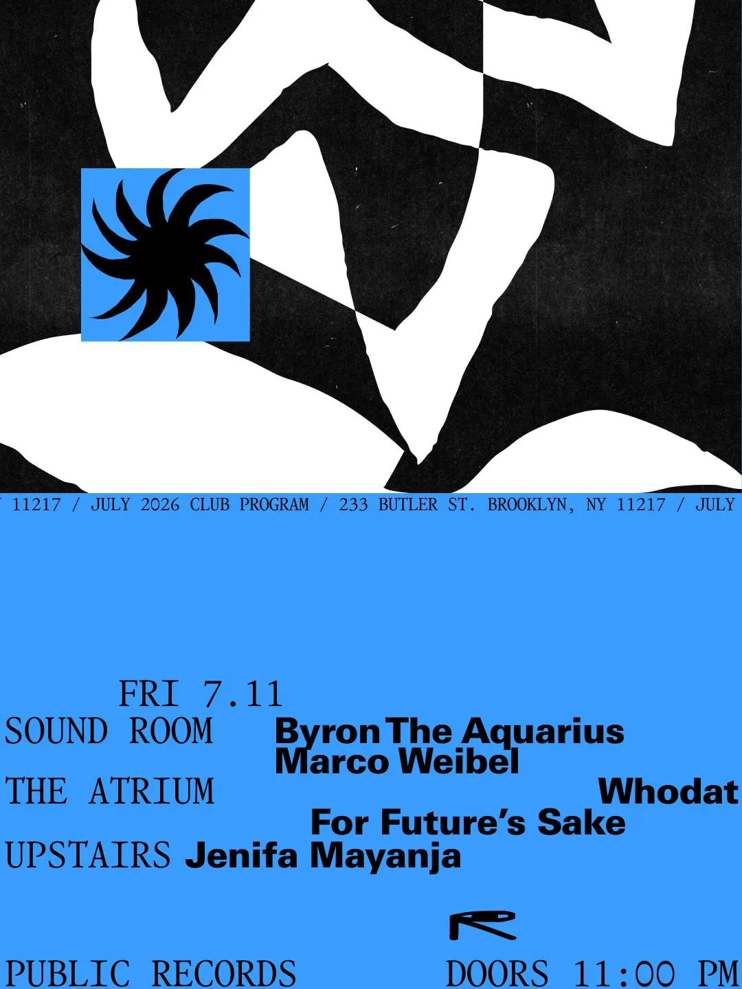 Byron The Aquarius, Marco Weibel / Whodat, For Future'S Sake / Jenifa Mayanja