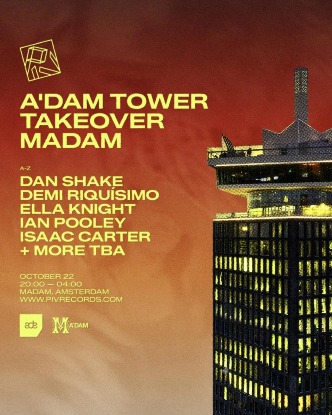 Madam Invites: Piv