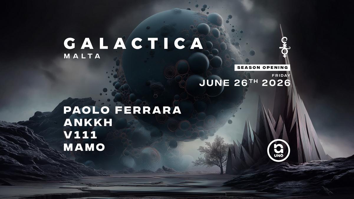 Galactica Malta At Uno With Paolo Ferrara, Ankkh, V111