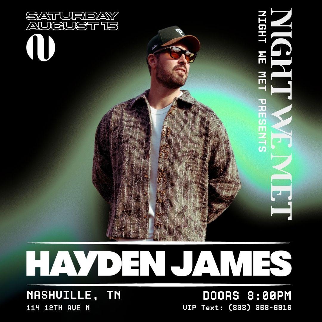 Hayden James