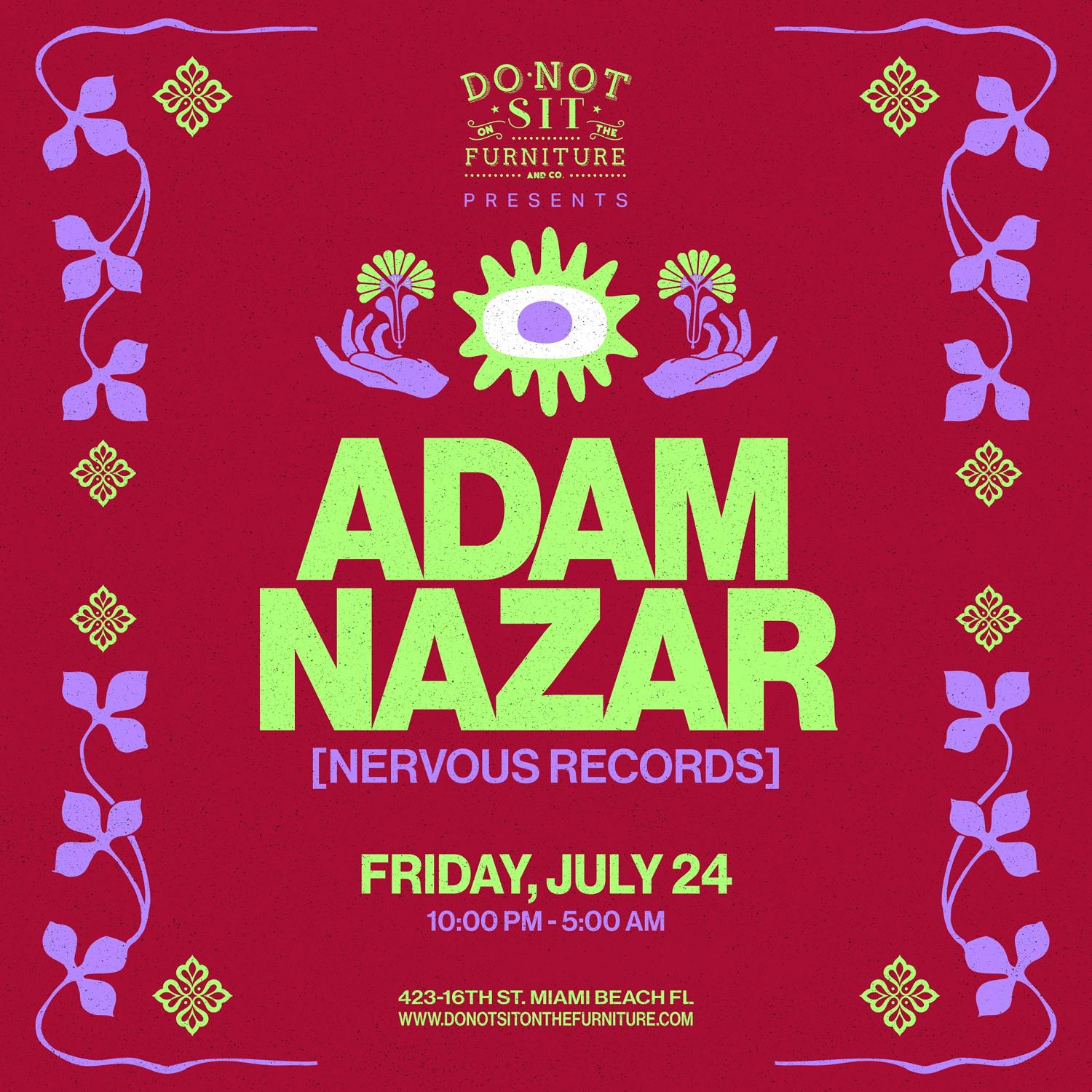 Adam Nazar [Nervous Records]