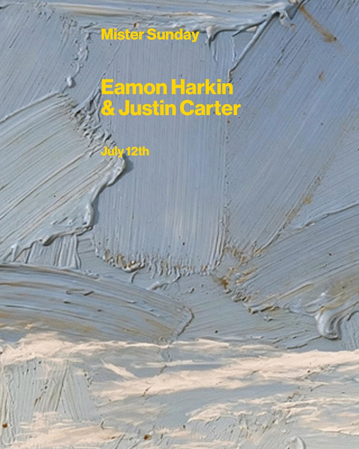 Mister Sunday: Eamon Harkin And Justin Carter