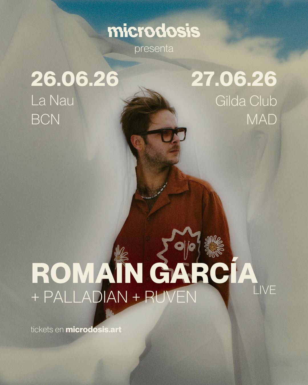 Romain García En Microdosis - La Nau, Barcelona