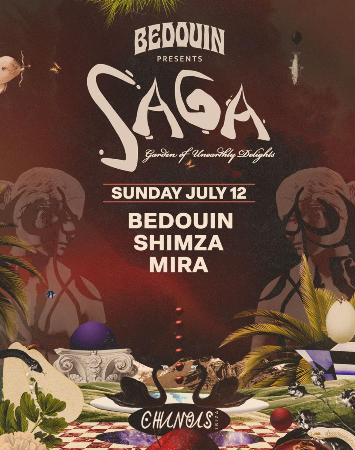 Bedouin Presents Saga: Bedouin, Mira, Shimza