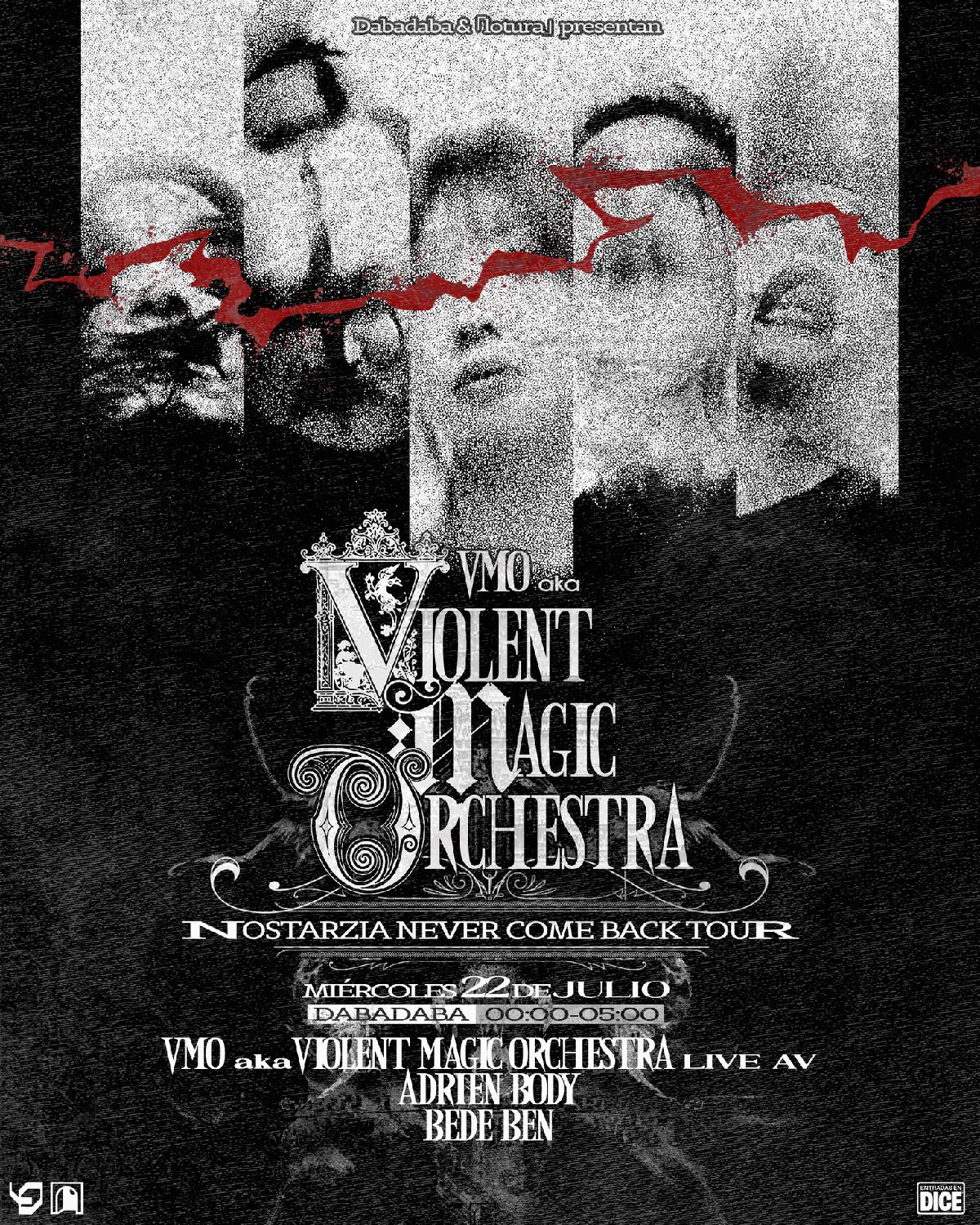 Vmo Aka Violent Magic Orchestra Live A/V + Bede Ben + Adrien Body
