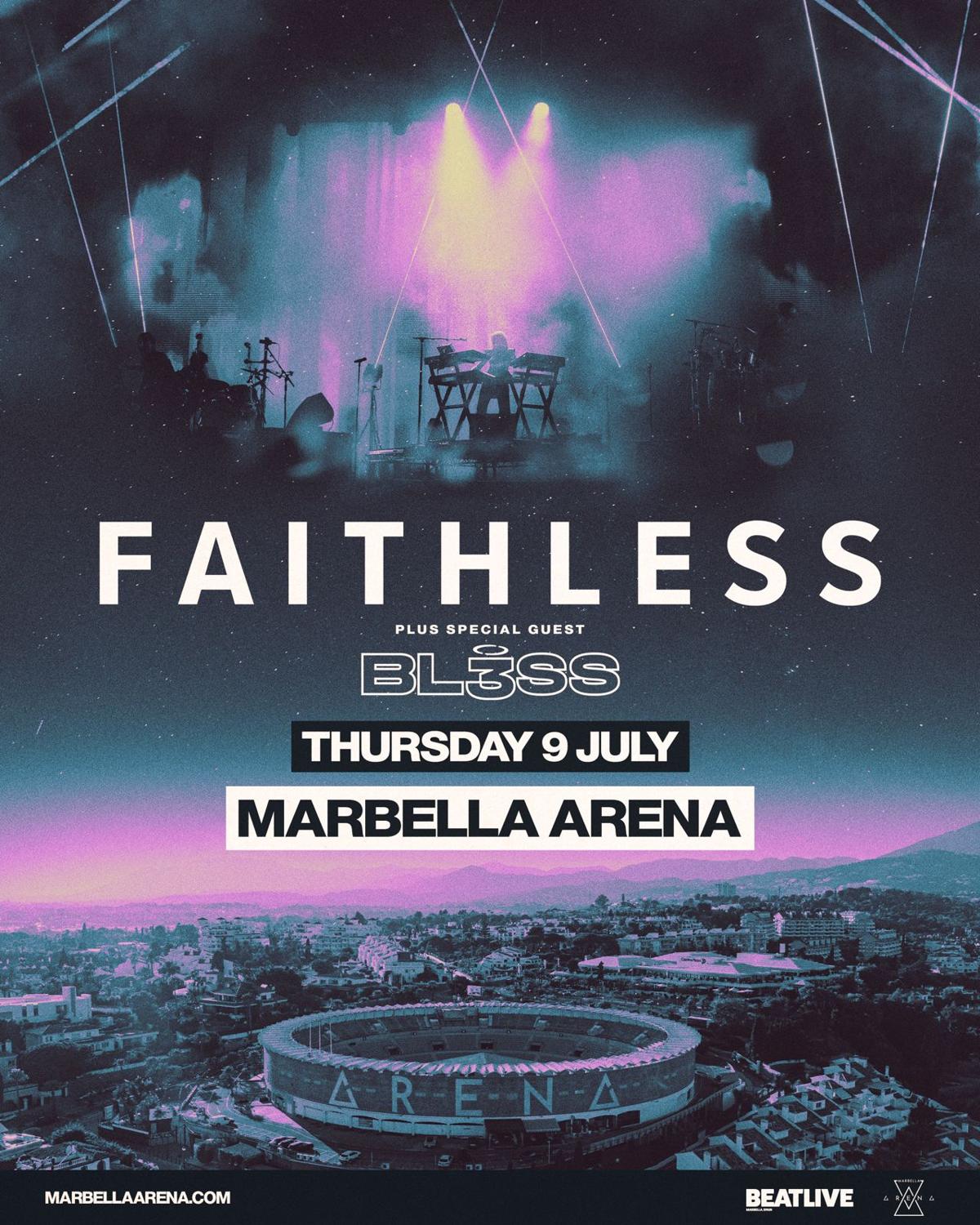 Faithless At Marbella Arena