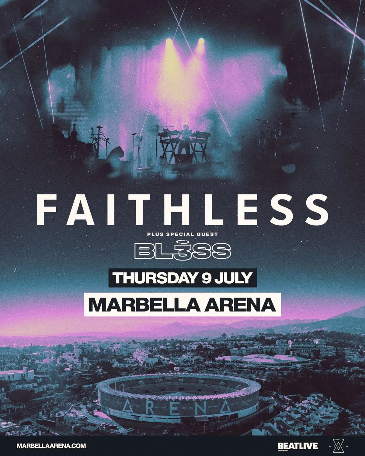 Faithless At Marbella Arena