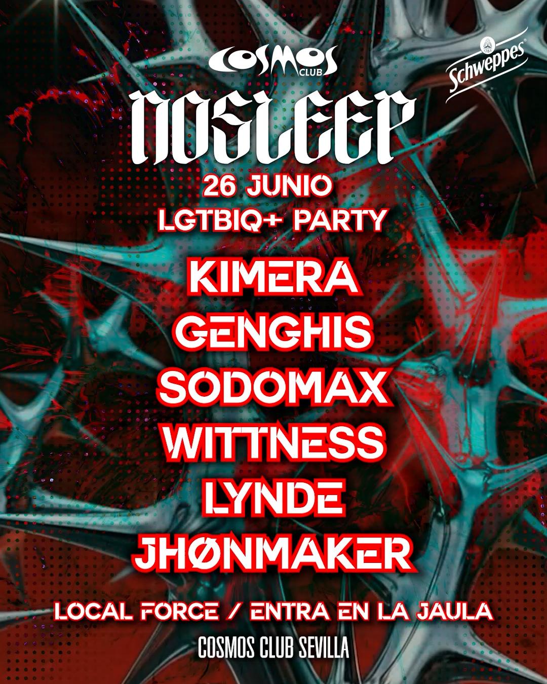 No Sleep - Lgtbiq+ Party At Cosmos Club