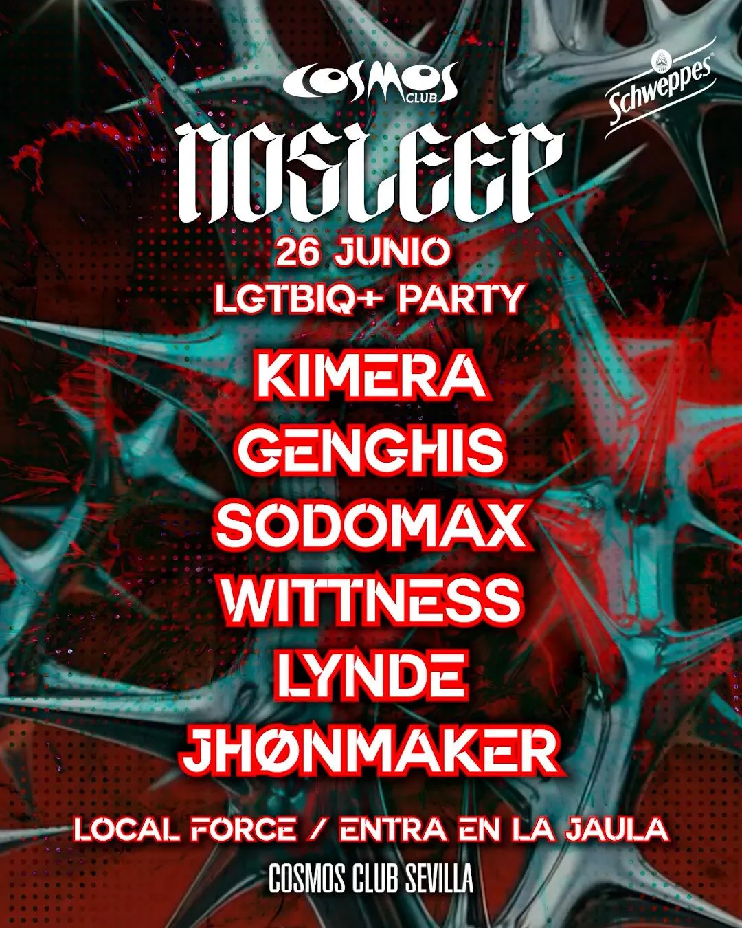 No Sleep - Lgtbiq+ Party At Cosmos Club