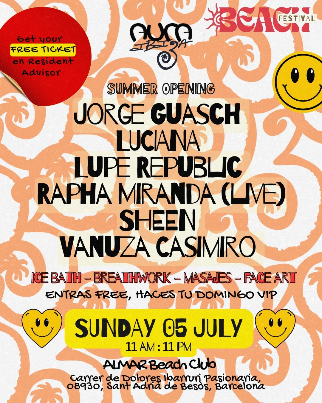 Aura Ibiza Beach Festival