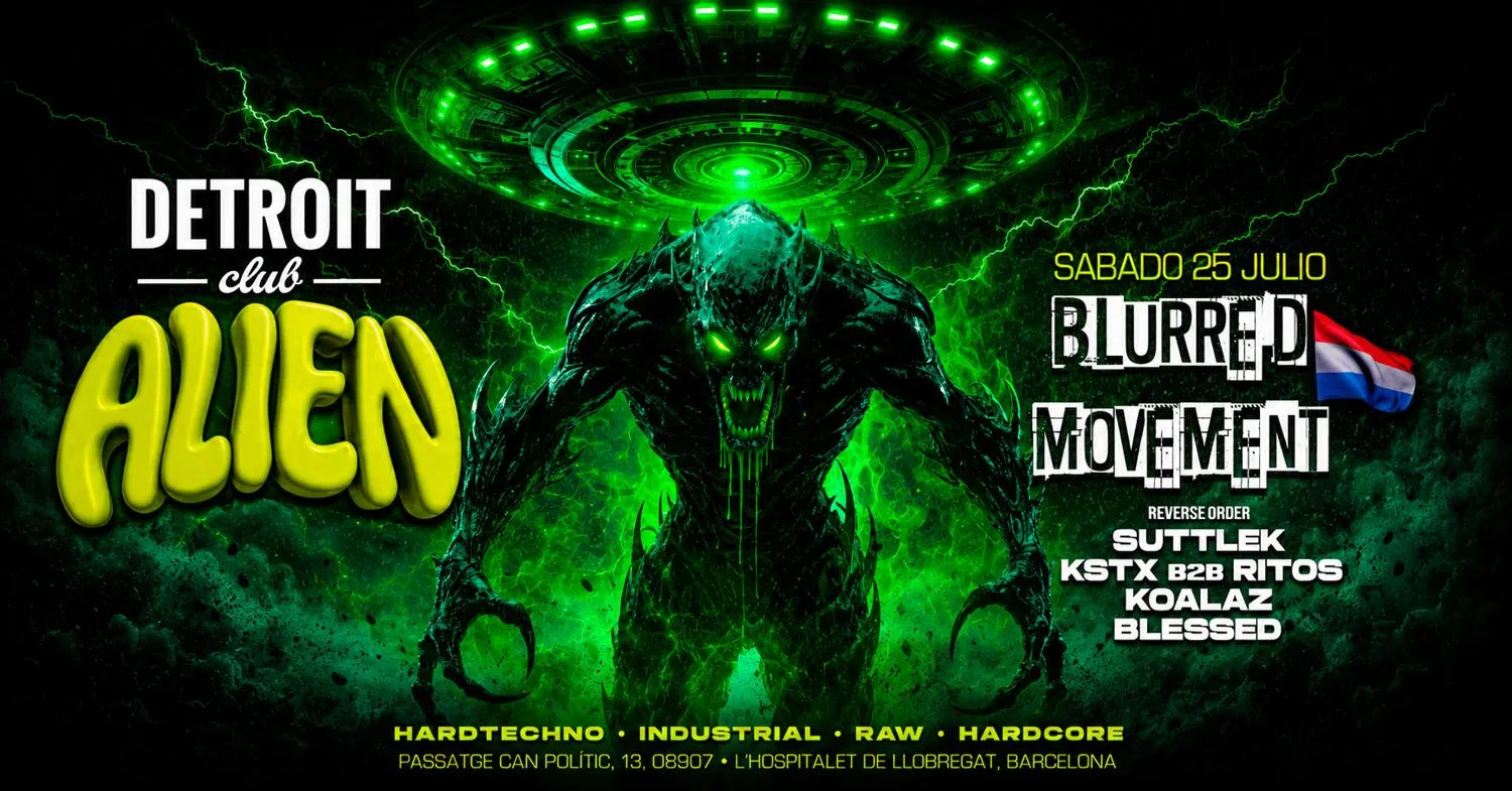Alien (Hard Techno & Industrial) - Blurred Movement