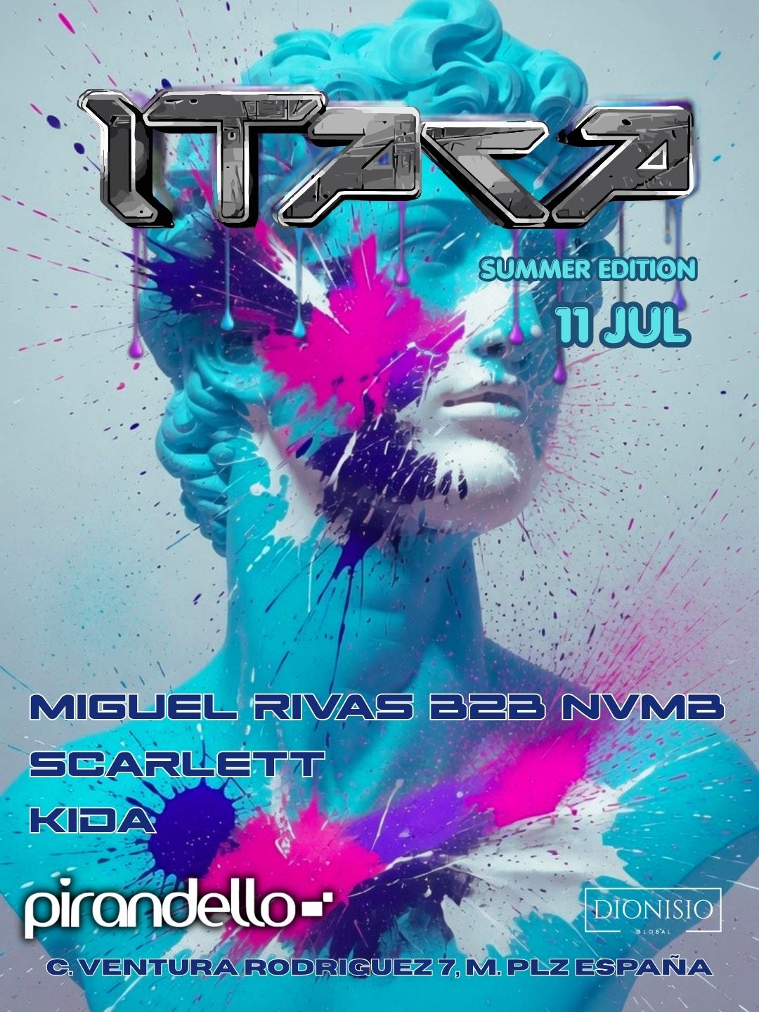 [Cancelled] Itaca Summer Edition X Miguel Rivas B2B Nvmb, Scarlett Nd Kida