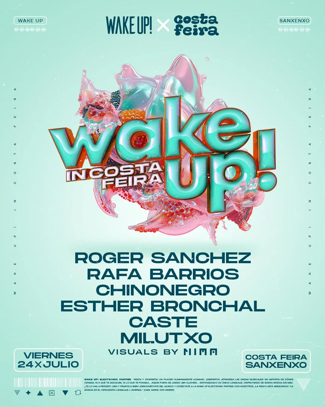 Wake Up! in Costa Feira