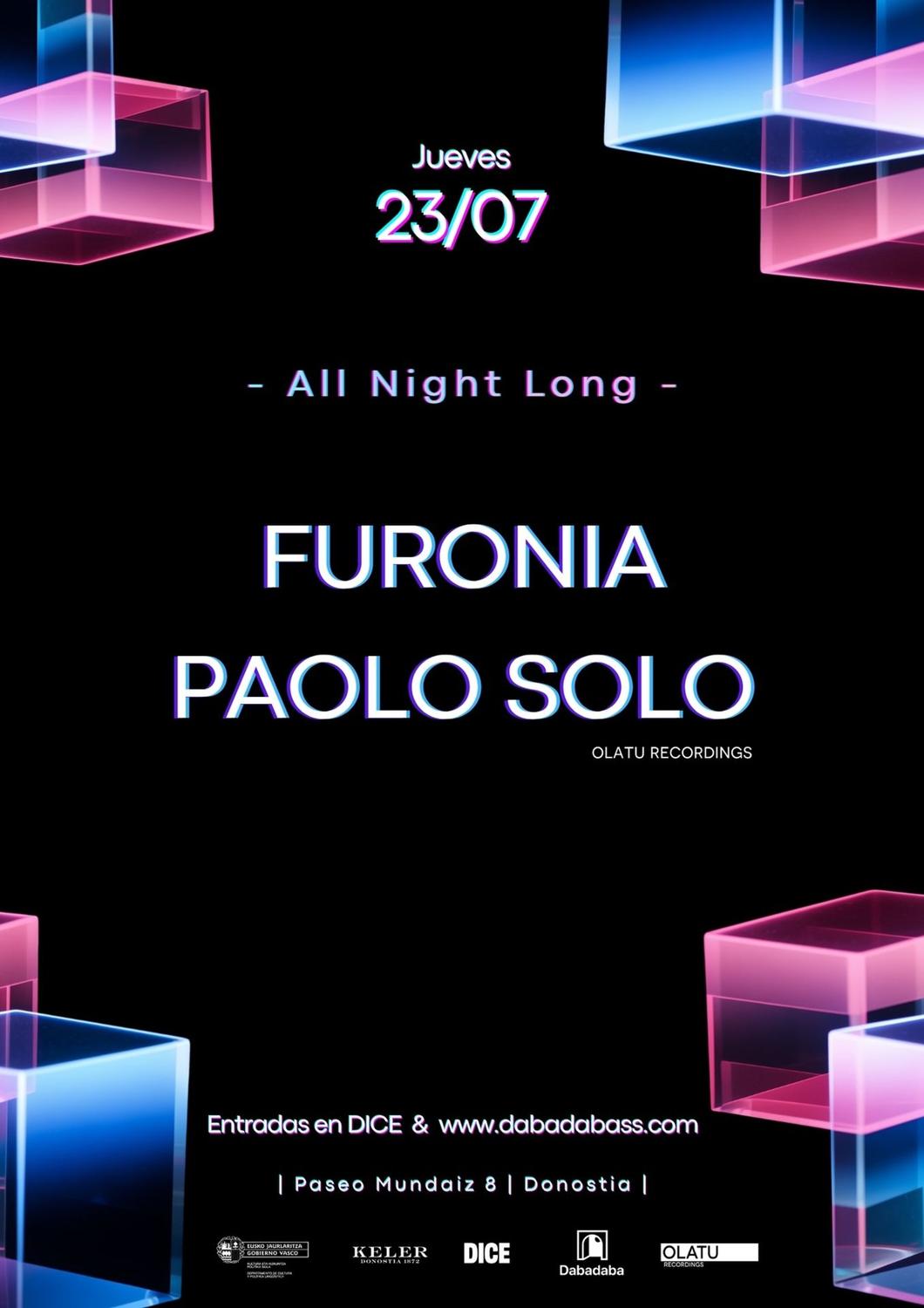 Furonia & Paolo Solo (All Night Long)