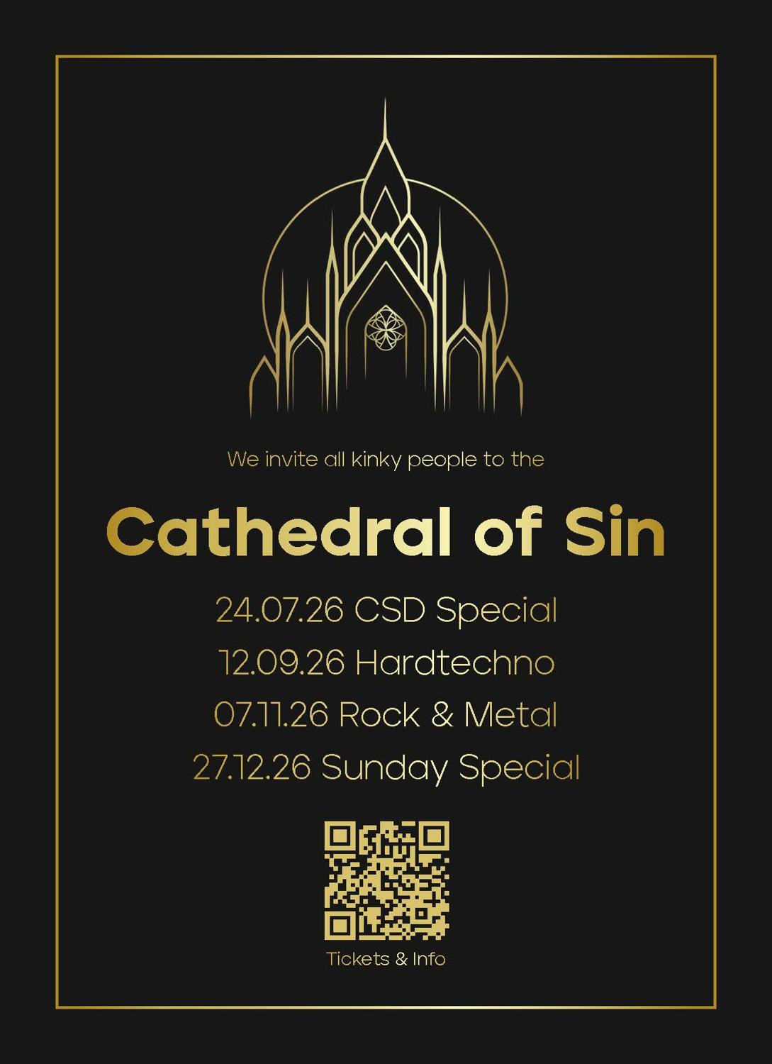Cathedral Of Sin - Csd Pre Party
