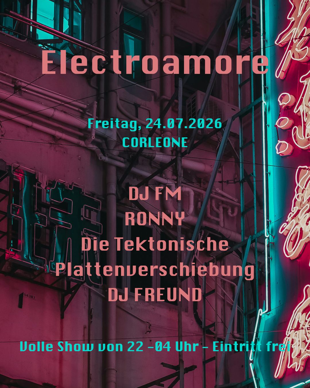Electroamore im Corleone