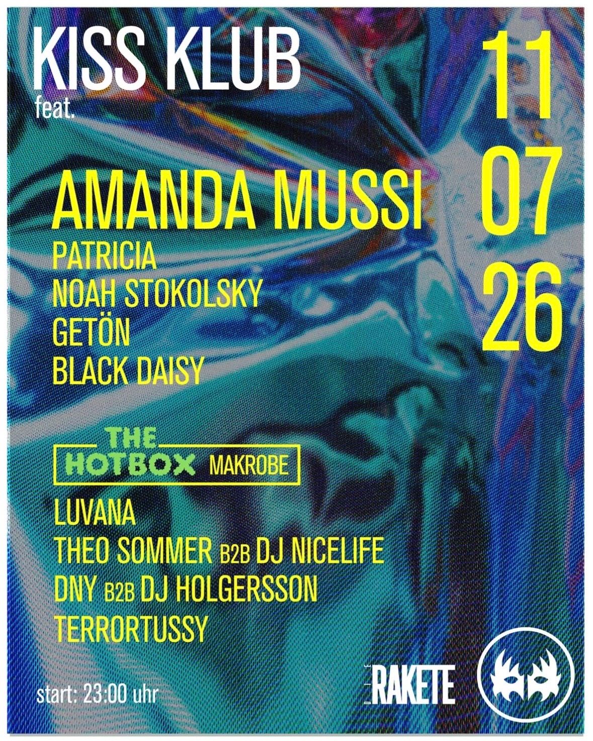 Kiss Klub feat. Amanda Mussi + The Hotbox